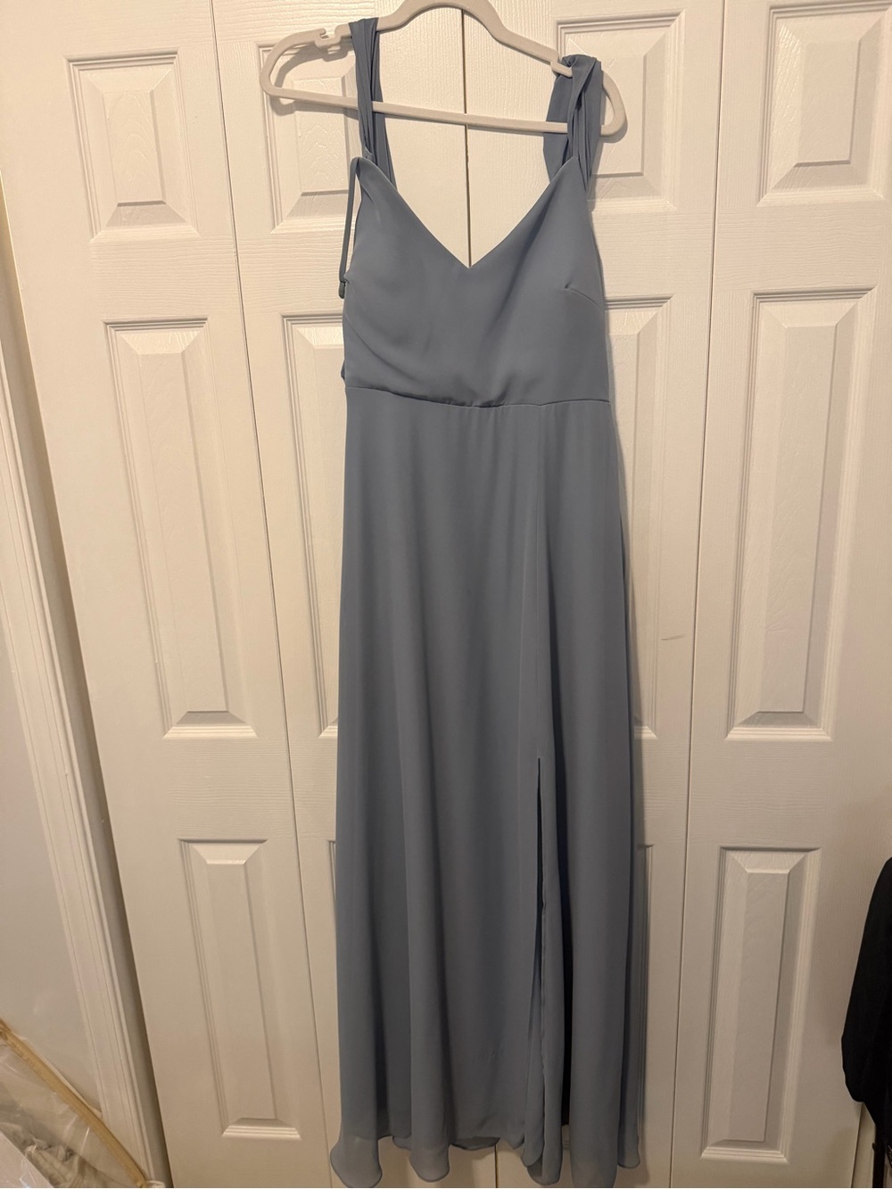 Birdy Grey Dusty Blue Devin Maxi Dress
